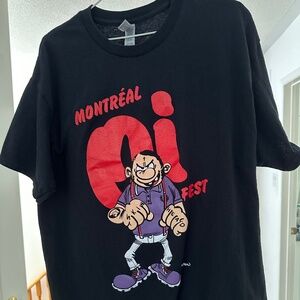 Punk/Oi!/Skinhead t-shirt - Montreal Oi! Fest 2024